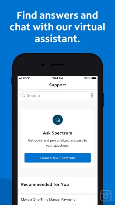تصاویر Spectrum Mobile Account