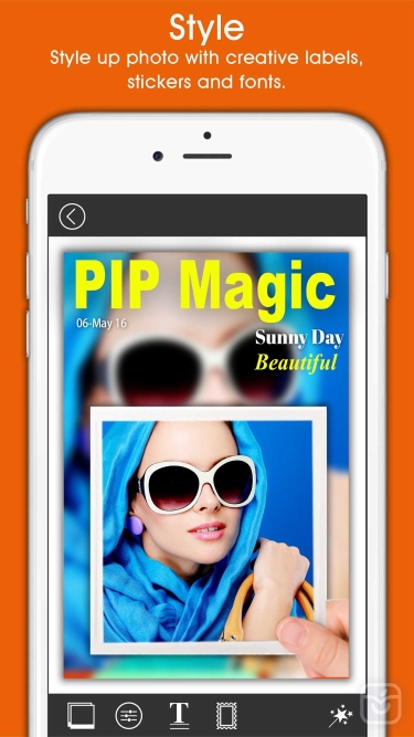 تصاویر PIP Magic - Selfie Camera App ++