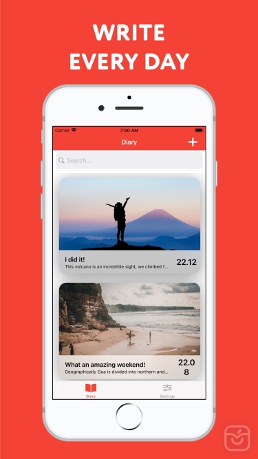 تصاویر Personal diary with password ++