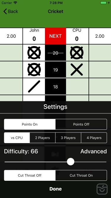 تصاویر Simple Darts Scoreboard