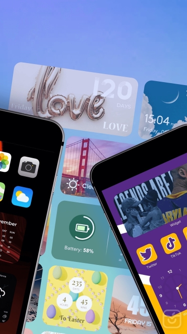 تصاویر Fancy Widgets & Themes