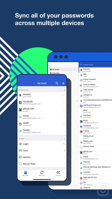 تصاویر Bitwarden Password Manager