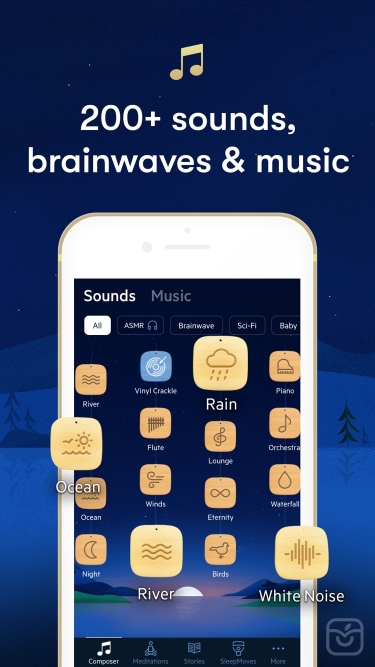 تصاویر BetterSleep: Relax and Sleep ++