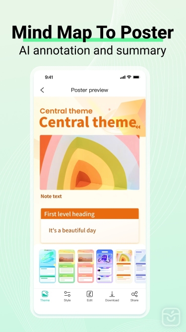 تصاویر EdrawMind: AI Mind Map, Notes ++