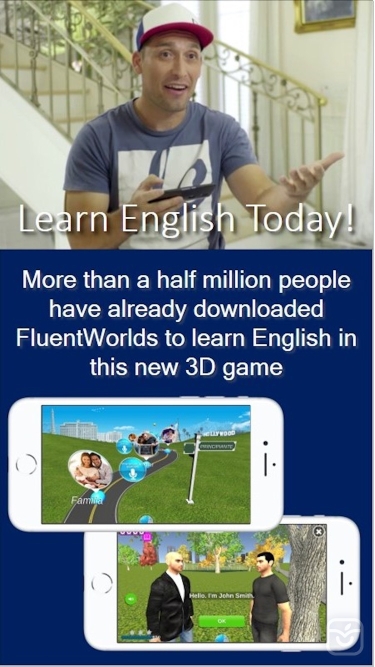 تصاویر 3D English Learning App