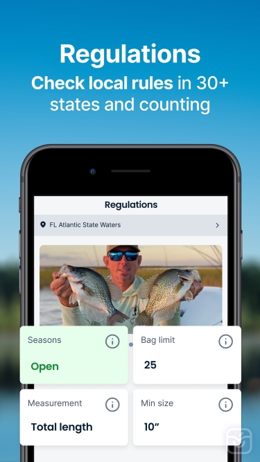 تصاویر Fishbrain - Fishing App ++