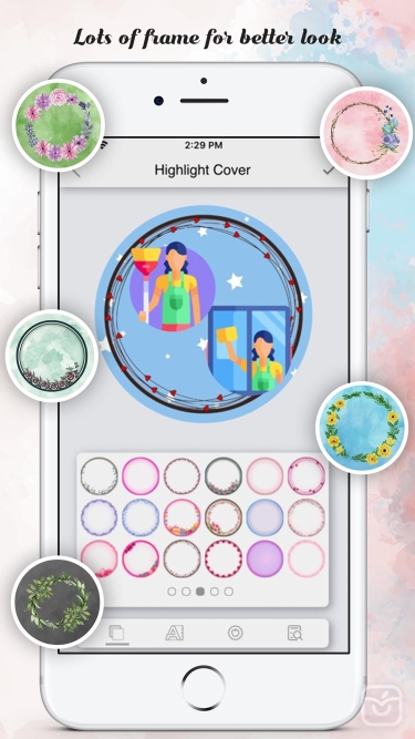 تصاویر Highlight Story Cover Maker