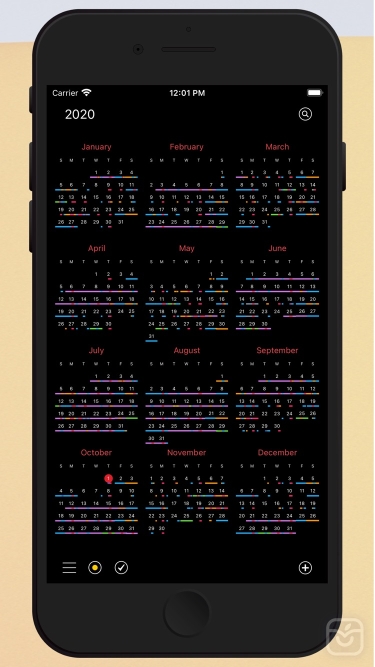 تصاویر Calendar 366: Events & Tasks ++