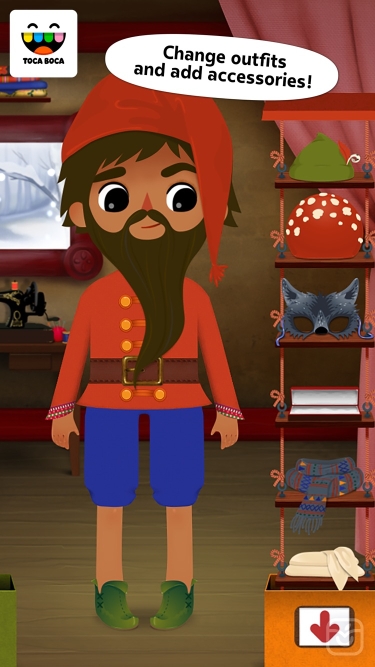 تصاویر Toca Tailor Fairy Tales
