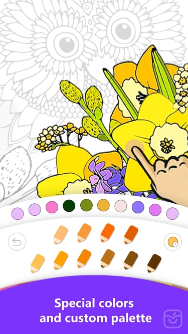 تصاویر Qolorful-Coloring art game ++