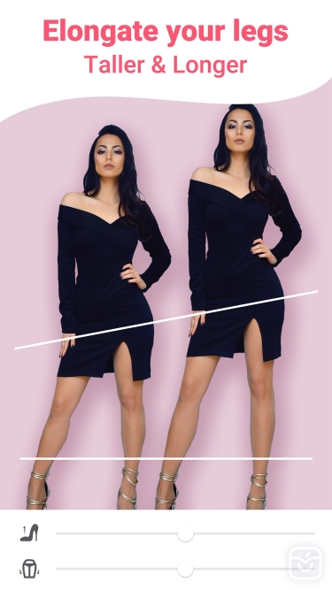 تصاویر Perfect Me - body editor ++
