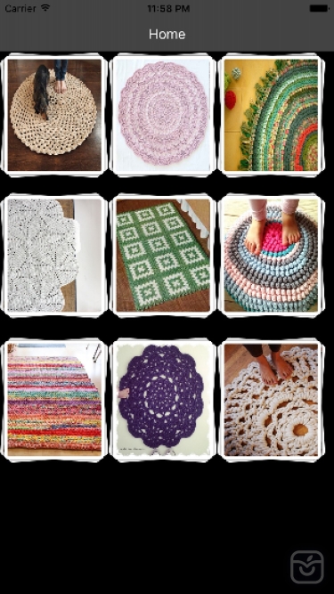تصاویر Crochet Rug Patterns