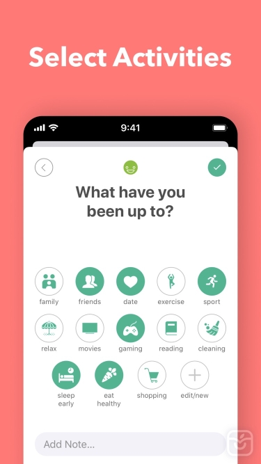 تصاویر Daylio Journal