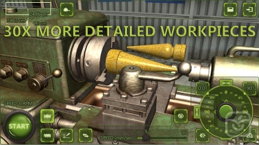 تصاویر Lathe Machine 3D