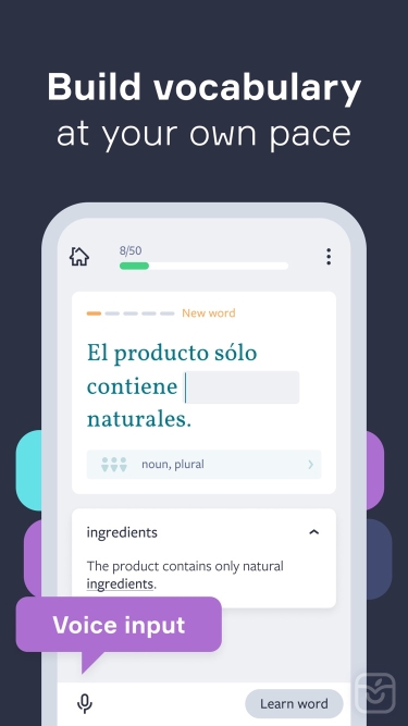 تصاویر Lingvist: Learn Languages Fast ++