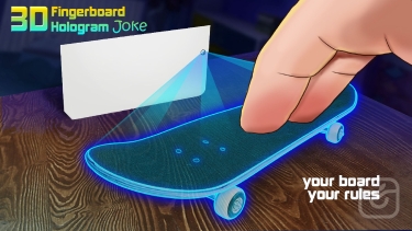 تصاویر Fingerboard 3D Hologram Joke