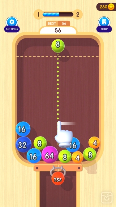 تصاویر 2048 Balls 3D