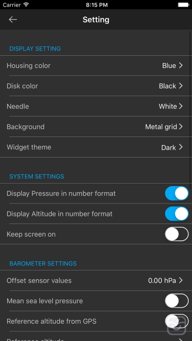 تصاویر Barometer Plus - Altimeter