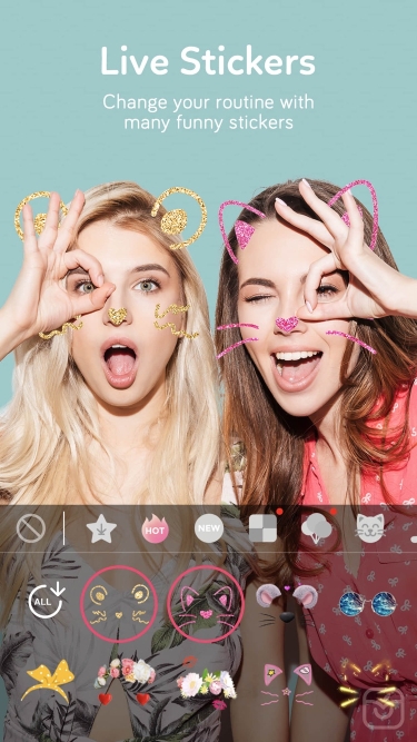 تصاویر Sweet Face Camera: Selfie Edit