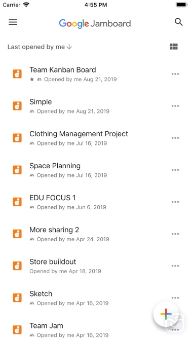 تصاویر Jamboard