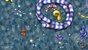 تصاویر wormy.io: snake game