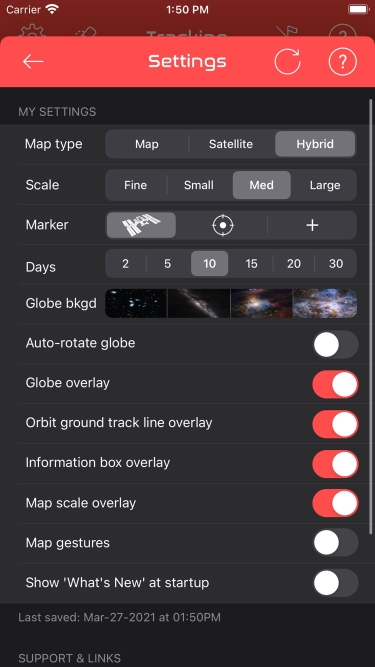 تصاویر ISS Real-Time Tracker 3D