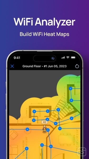 تصاویر NetSpot WiFi Analyzer