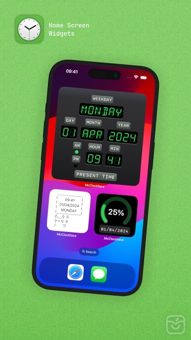 تصاویر McClockface ++