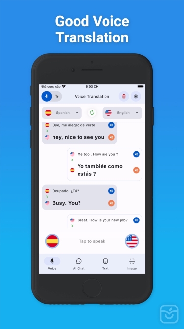تصاویر Voice Translator & AI Chat ++