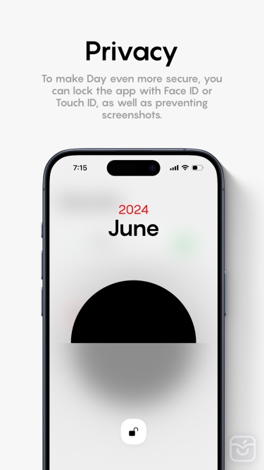 تصاویر Dey: Minimal Calendar | $1.99