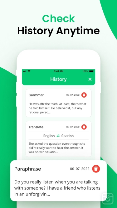تصاویر AICheck : Grammar Checker ++
