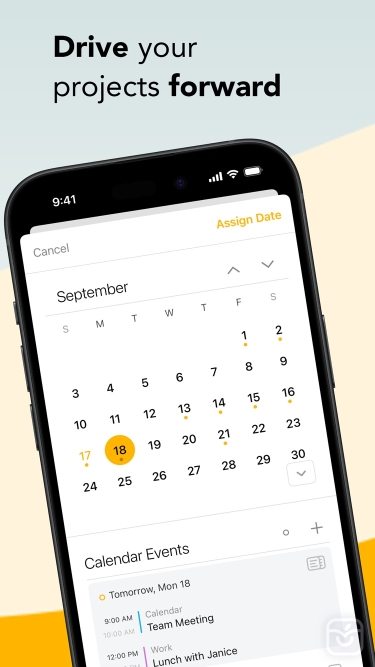 تصاویر Agenda: Notes meets Calendar ++