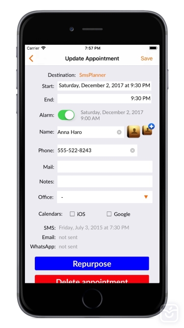 تصاویر Sms Planner - Send your SMS