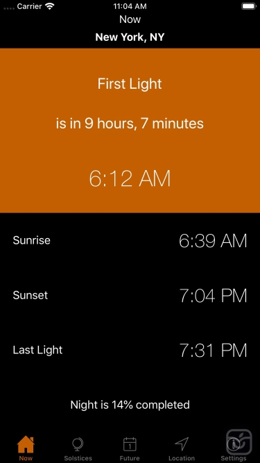 تصاویر Sunrise Sunset Times