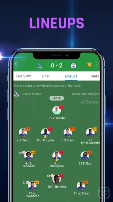 دانلود اپلیکیشن AiScore - Live Sports Scores برای آیفون | آی اپس - اپ ...