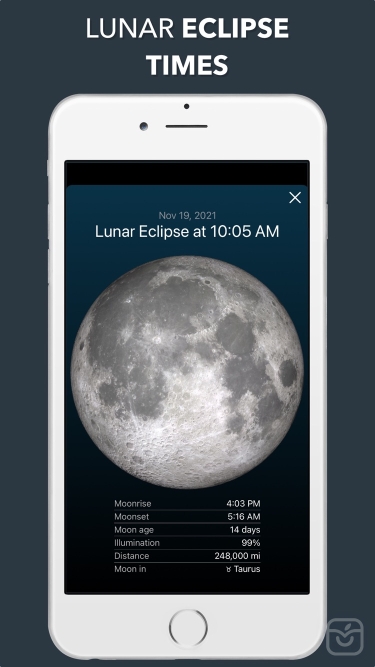 تصاویر Lunar Phase Widget