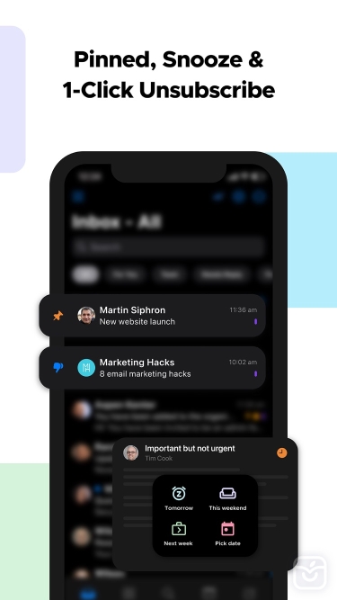 تصاویر Canary Mail ++