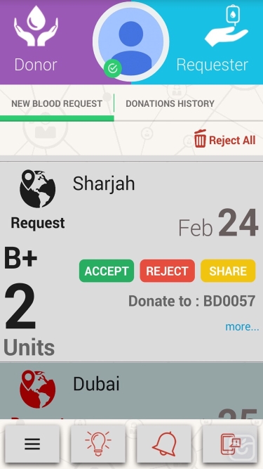 تصاویر iCare Blood Donation