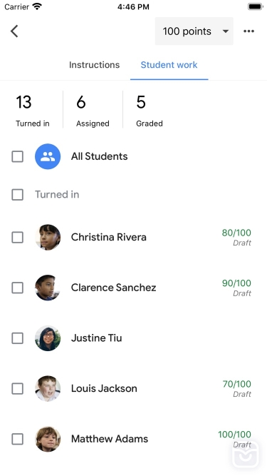 تصاویر Google Classroom|کلاس درس گوگل