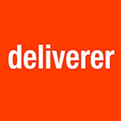 لوگو deliverer | Live. Everywhere.