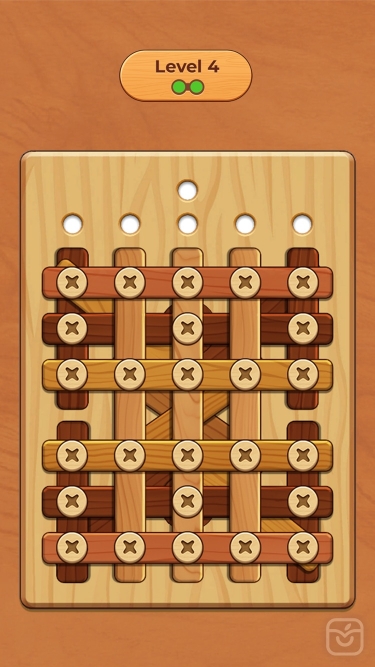 تصاویر Wood Nuts: Screw Puzzle ++