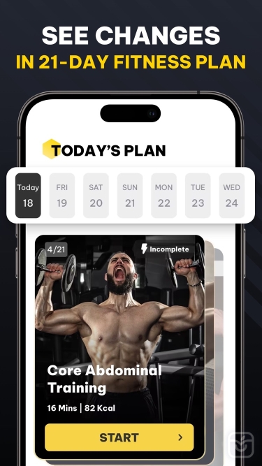 تصاویر Muscle Monster Workout Planner ++