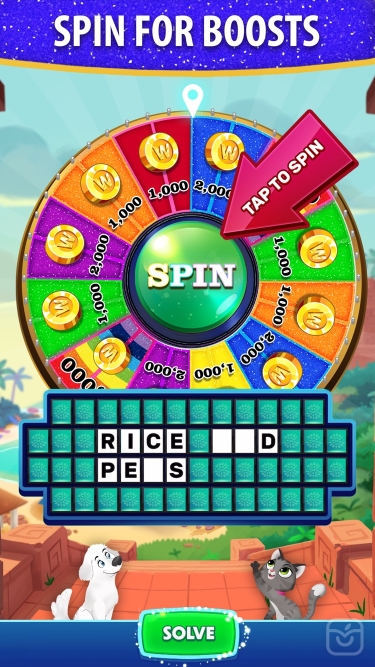 تصاویر Wheel Of Fortune Pop Word Game
