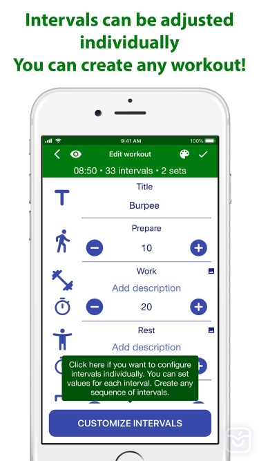 تصاویر Tabata Timer: Interval Timer. ++