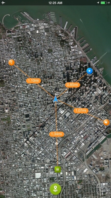 تصاویر Offline Maps - custom area caching and real-time label tracking