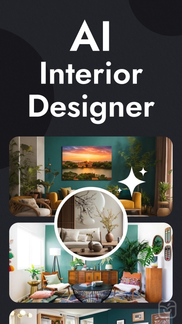 تصاویر Interior AI: Home Design Magic ++