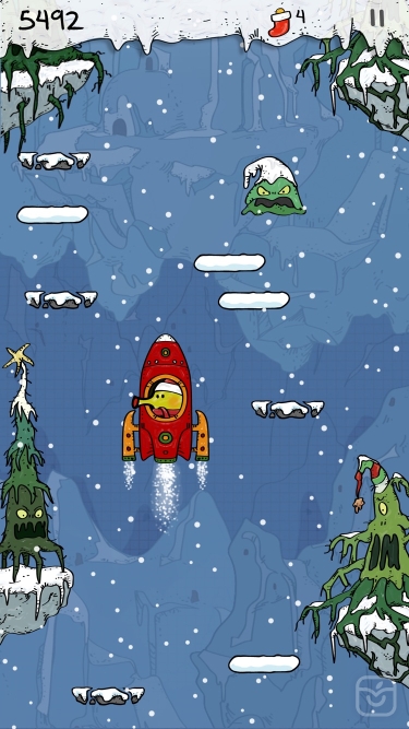 تصاویر Doodle Jump Christmas PLUS