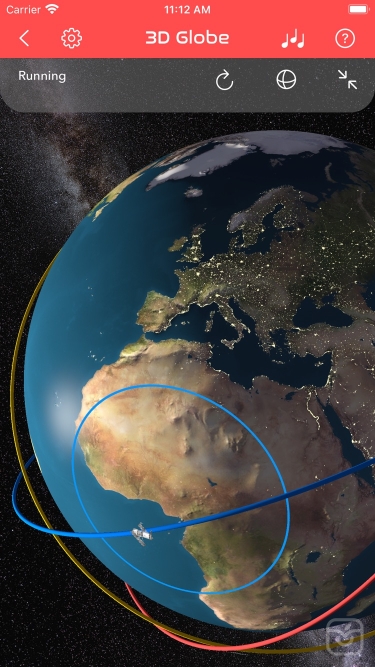 تصاویر ISS Real-Time Tracker 3D