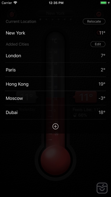 تصاویر Digital Thermometer app