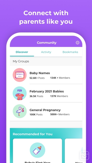 تصاویر Pregnancy & Baby Tracker WTE